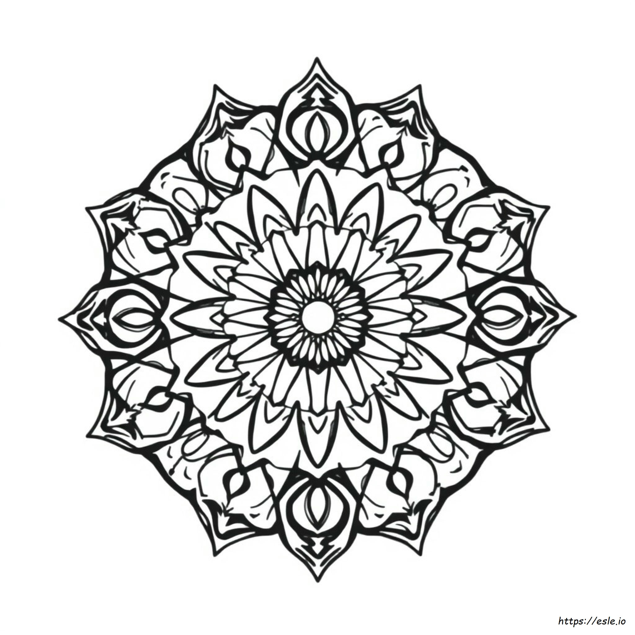 Mandala Ausmalbilder Für Kinder