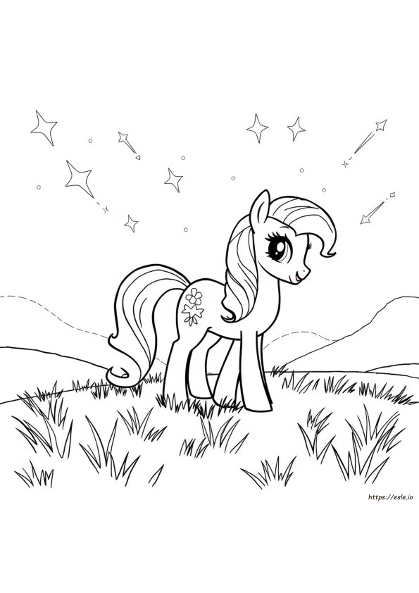 Twilight Sparkle Pony Da Colorare