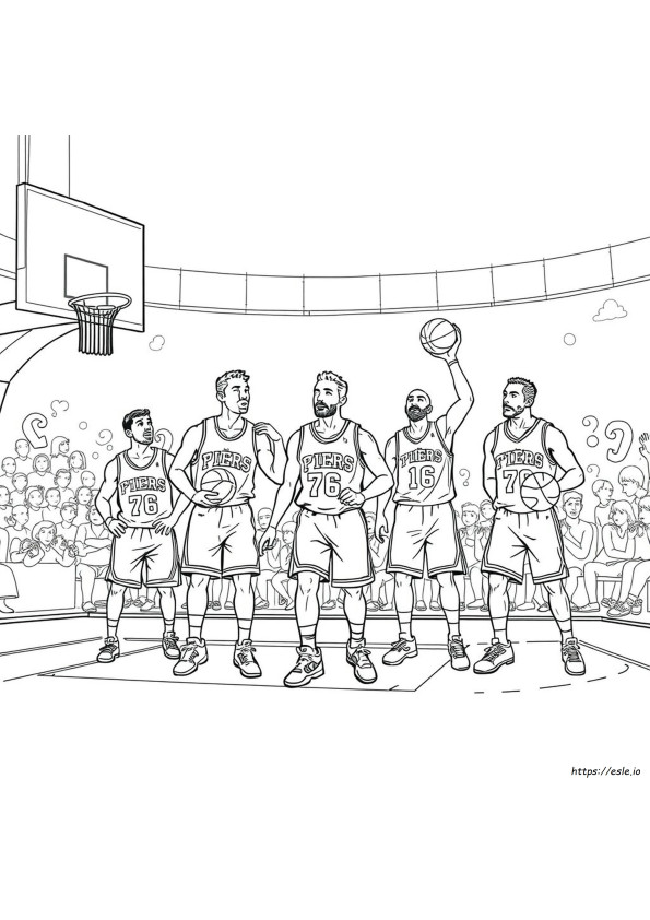 76Ers Coloring Pages
