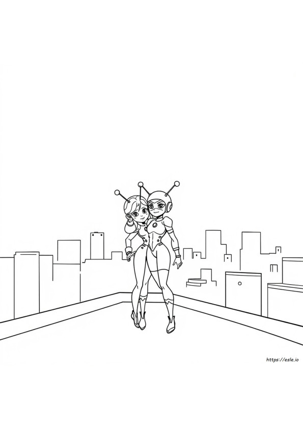Miraculous Disegni Da Colorare Pdf