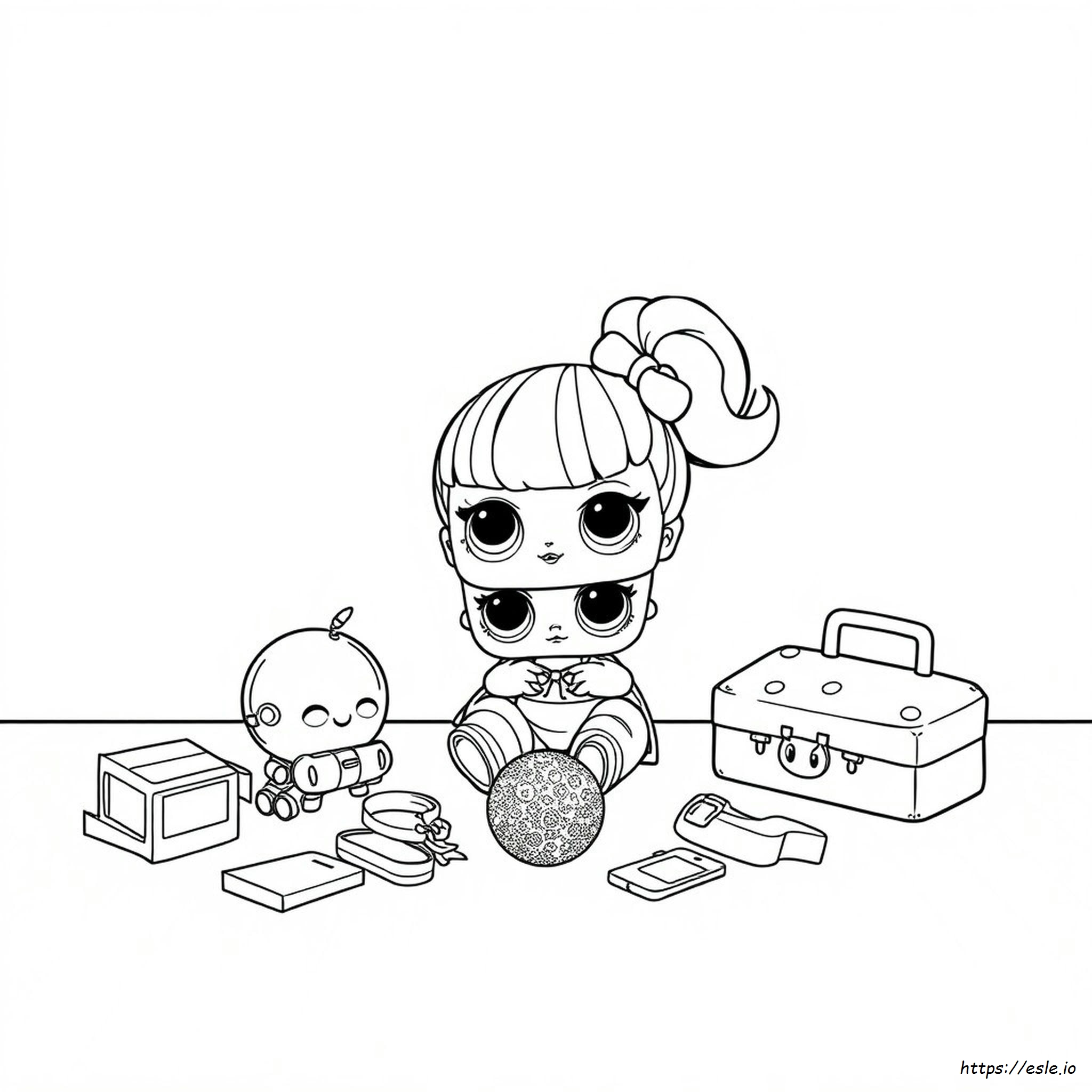 Coloriage Lol Surprise