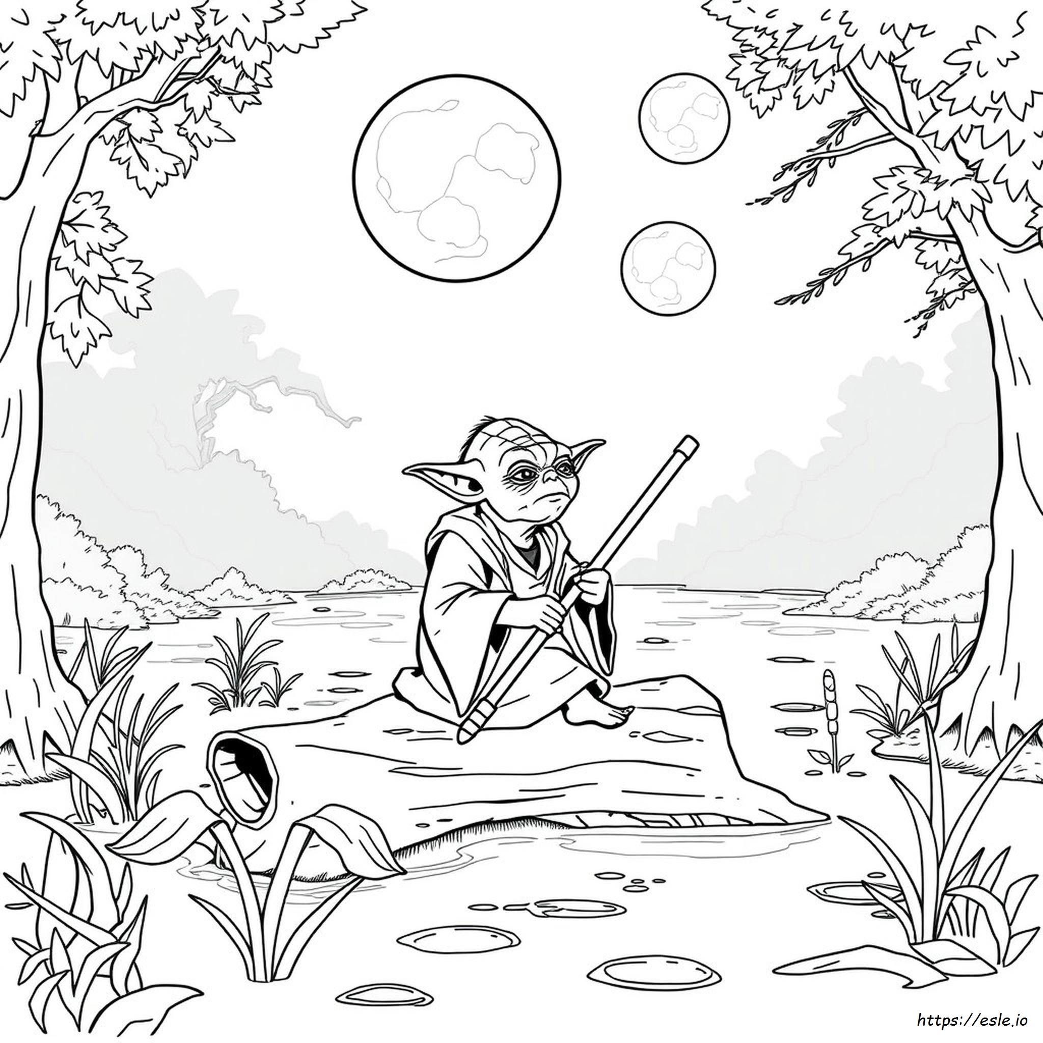 Yoda Coloring Book