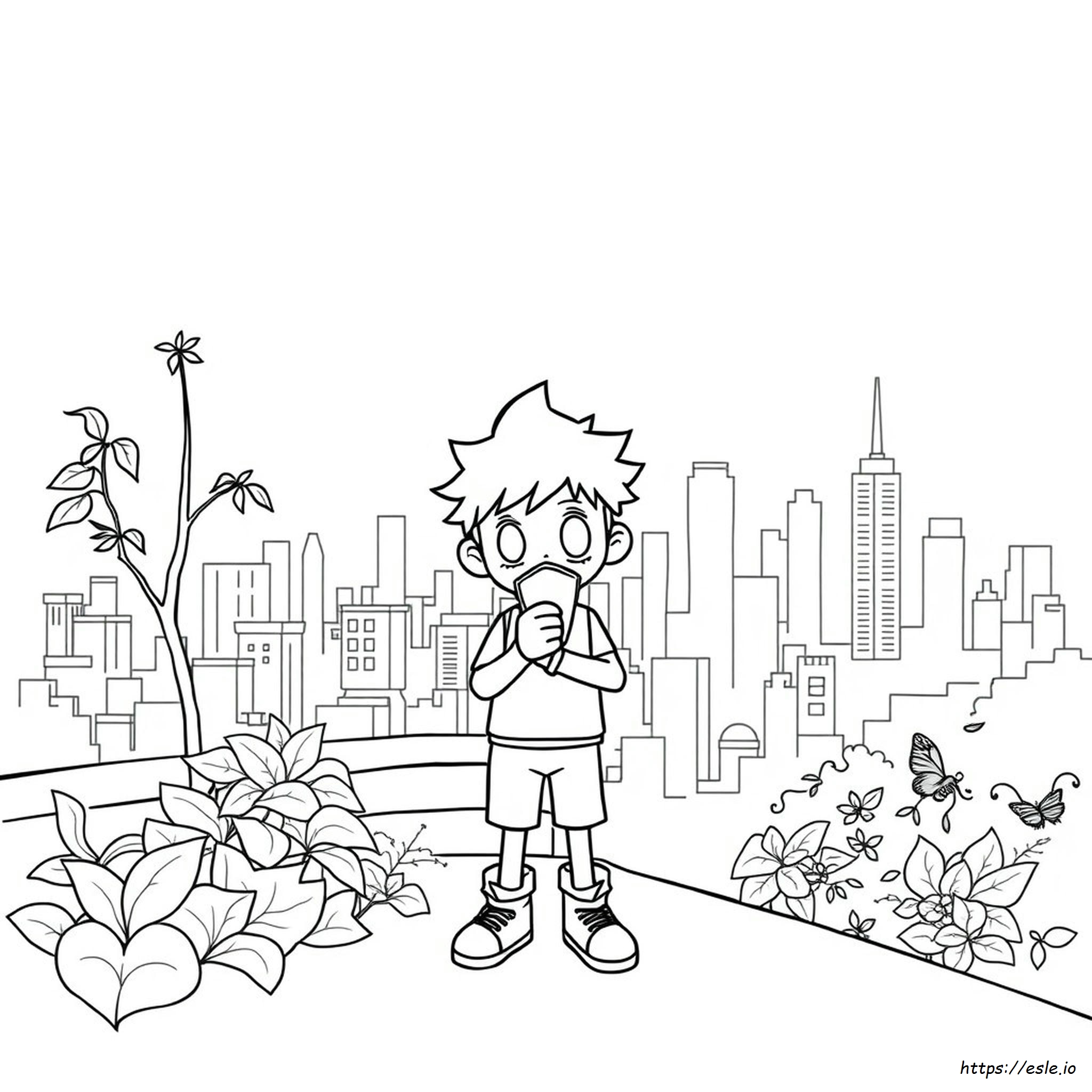 Deku Coloring Pages Printable