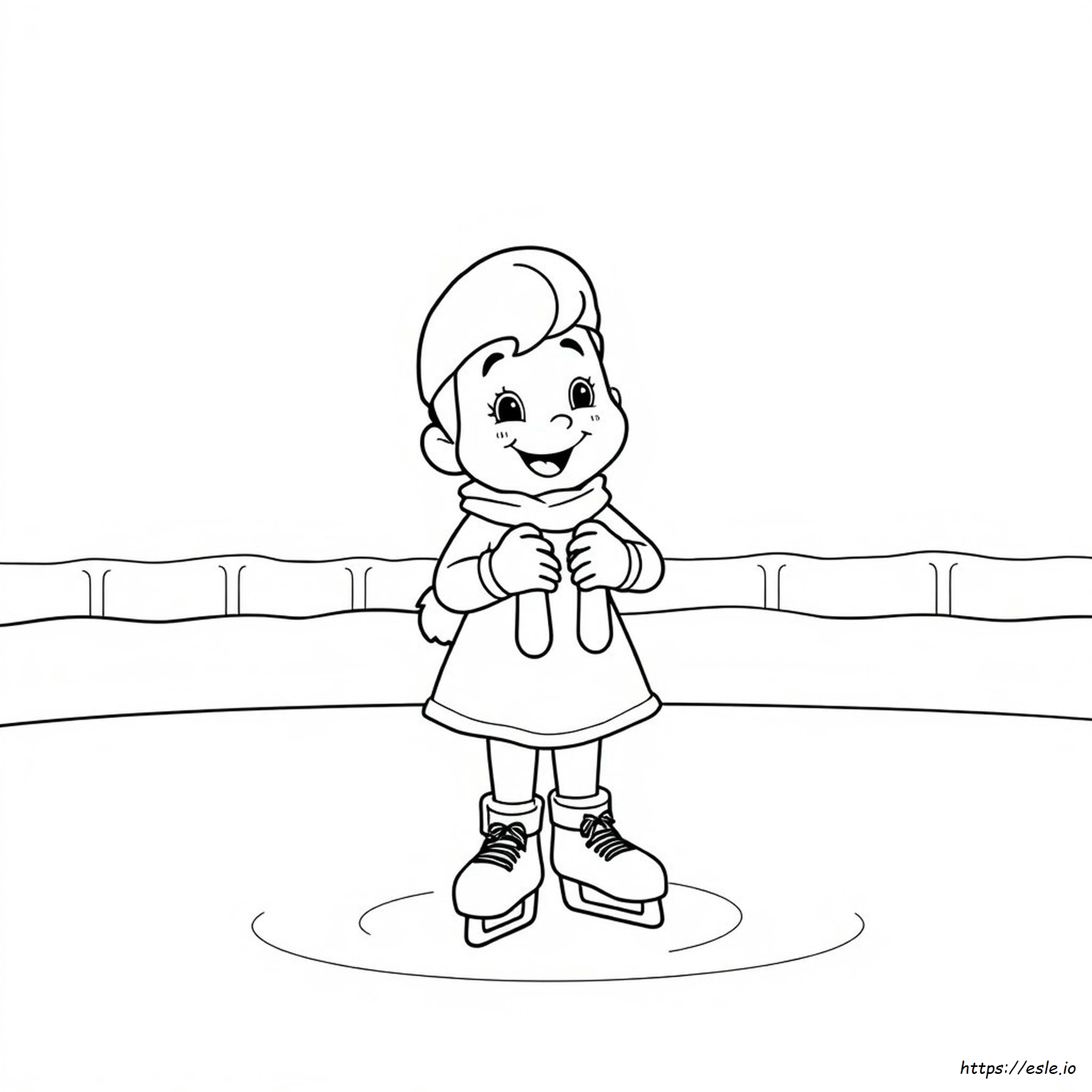 Bing Dwen Dwen Coloring Page