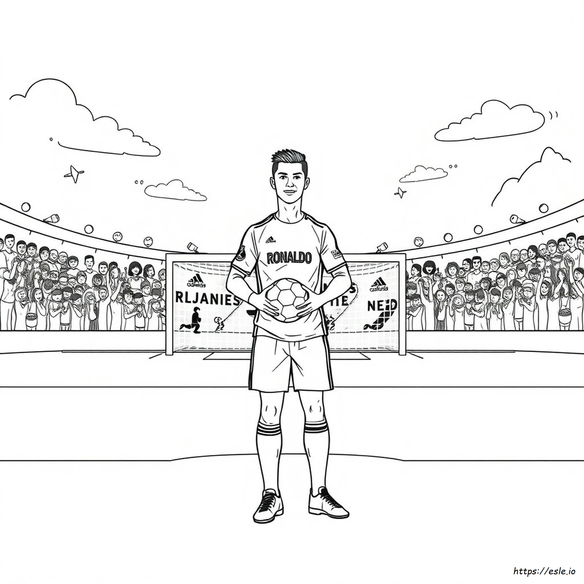 Cristiano Ronaldo Coloring Book