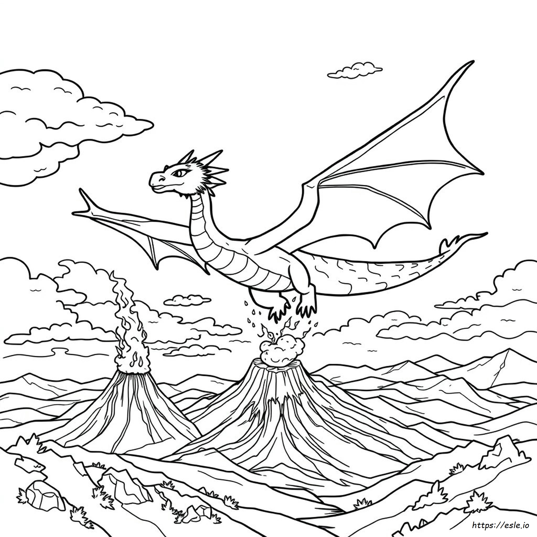 Really Cool Dragon Coloring Pages