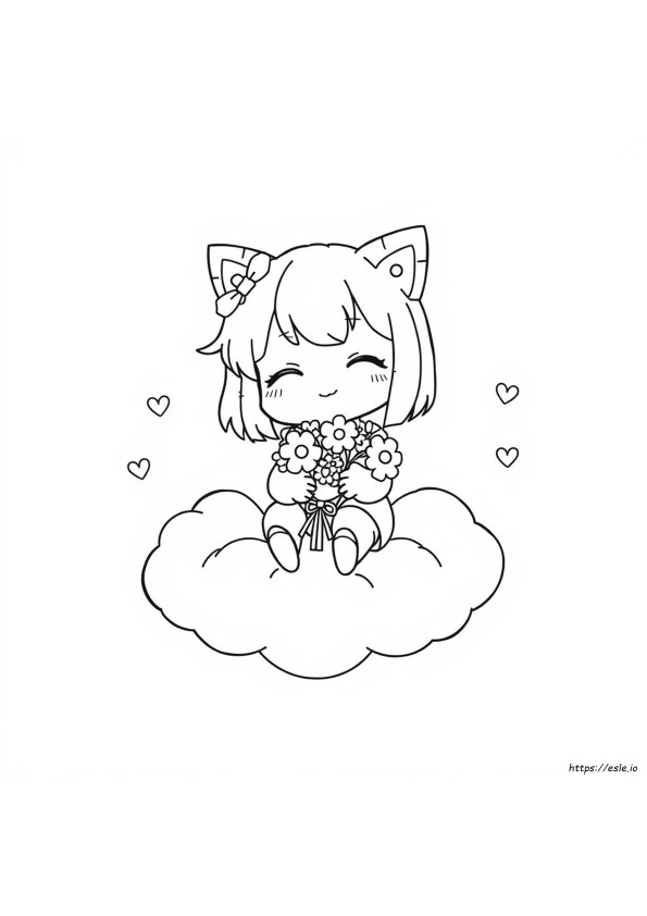 Lindo Kuromi Para Colorear