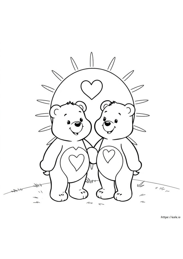 Share Bear Care Bear Coloring Pages