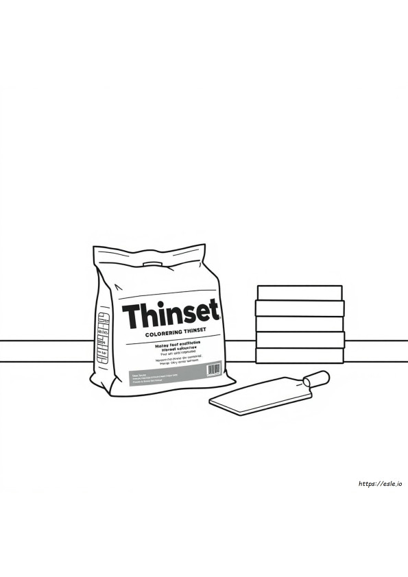 Coloriage Thinset