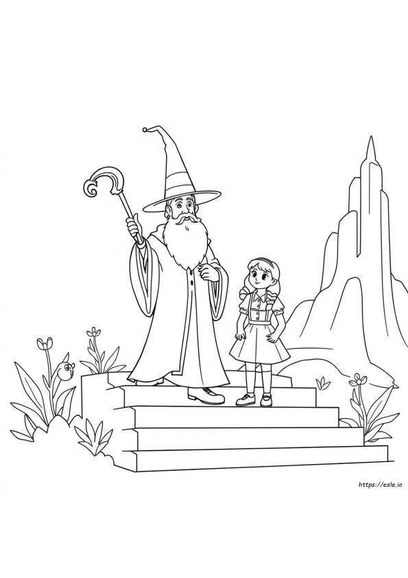 Free Printable Wizard Of Oz Coloring Pages
