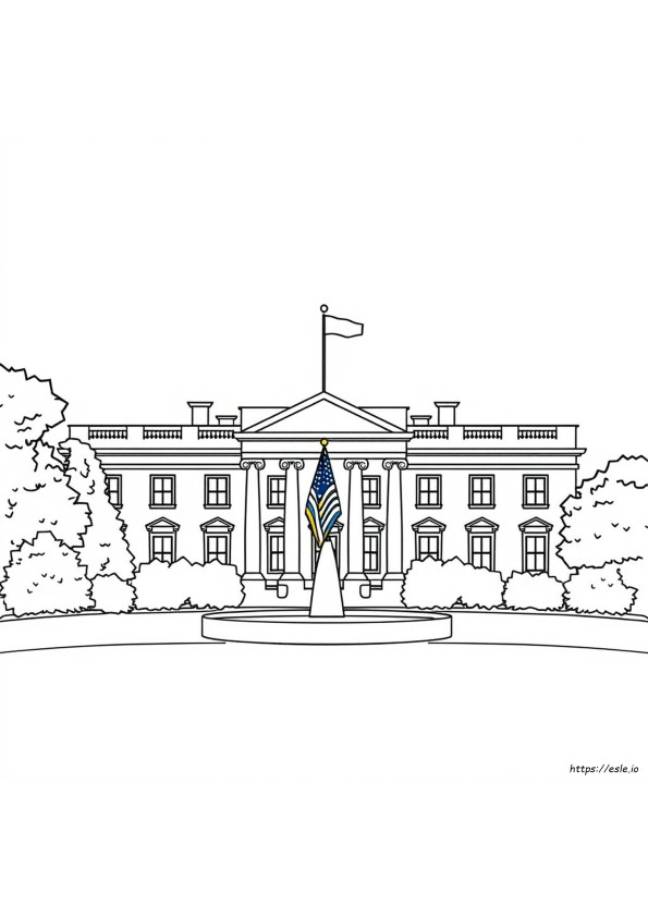 Whitehouse Coloring