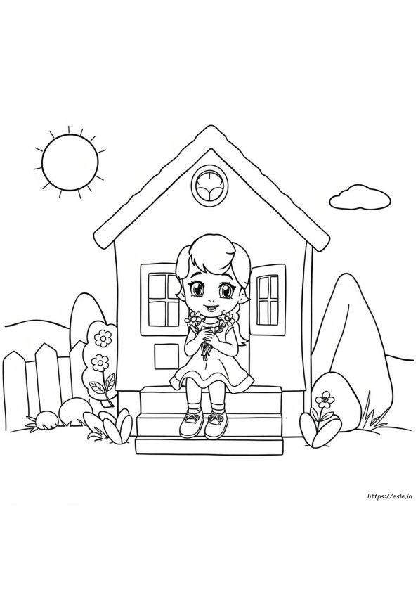 Gabby Dollhouse Coloring Pictures