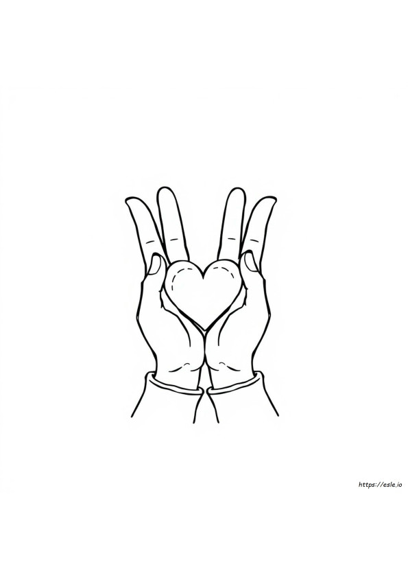 Peace Love Coloring Pages