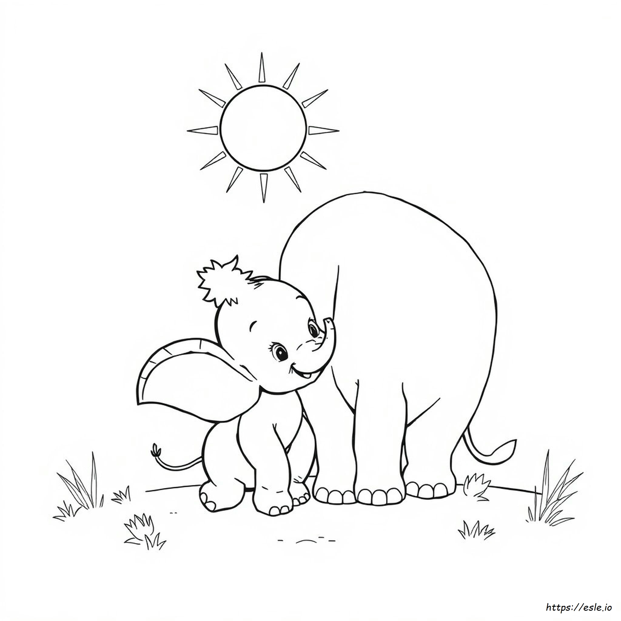 Coloring Pages Of Dumbo