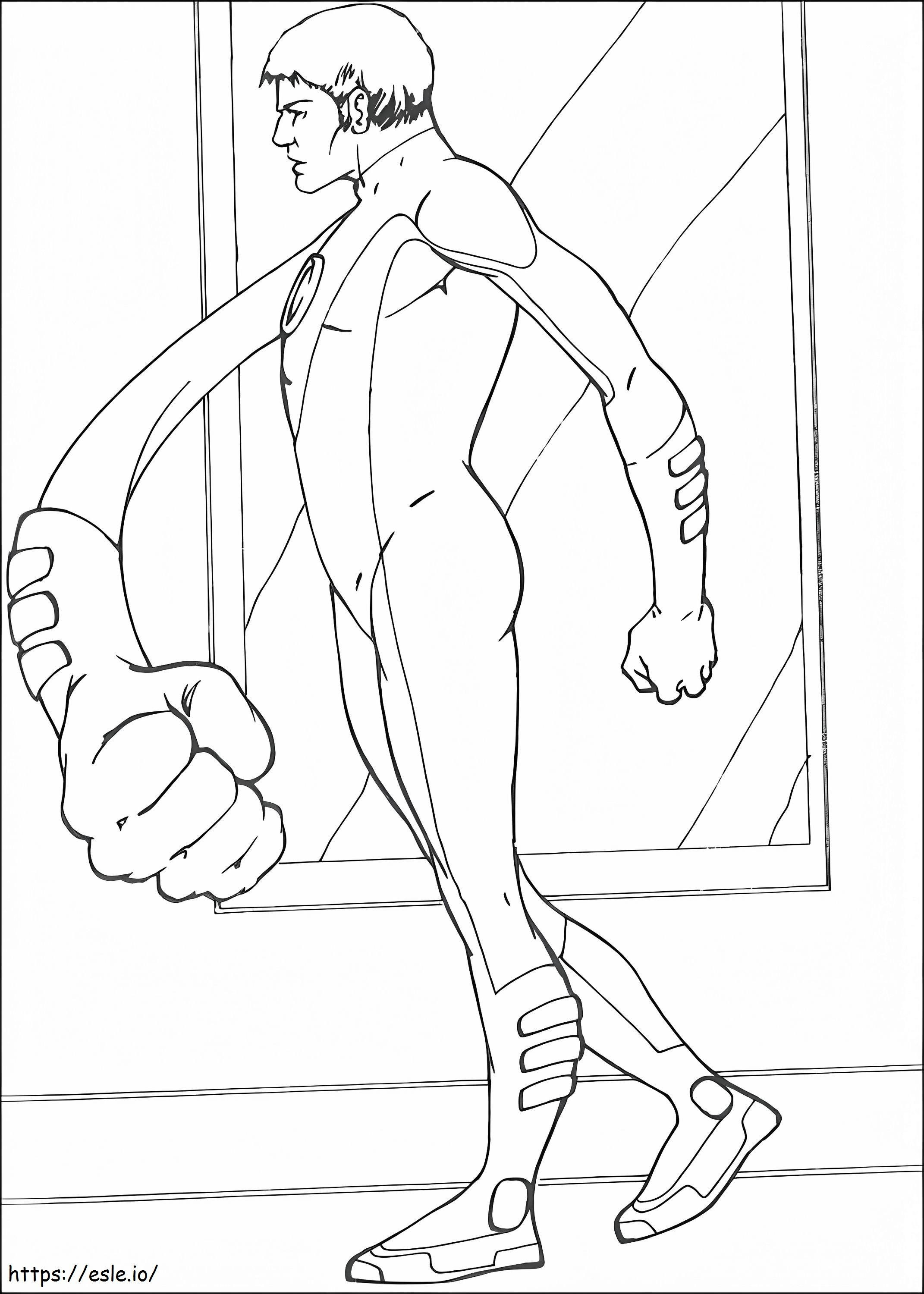 Mr. Fantastic From Fantastic Four coloring page