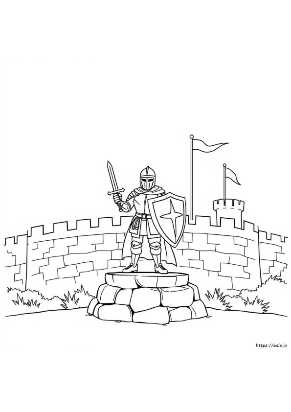 Disegni Da Colorare Medioevo Da Stampare