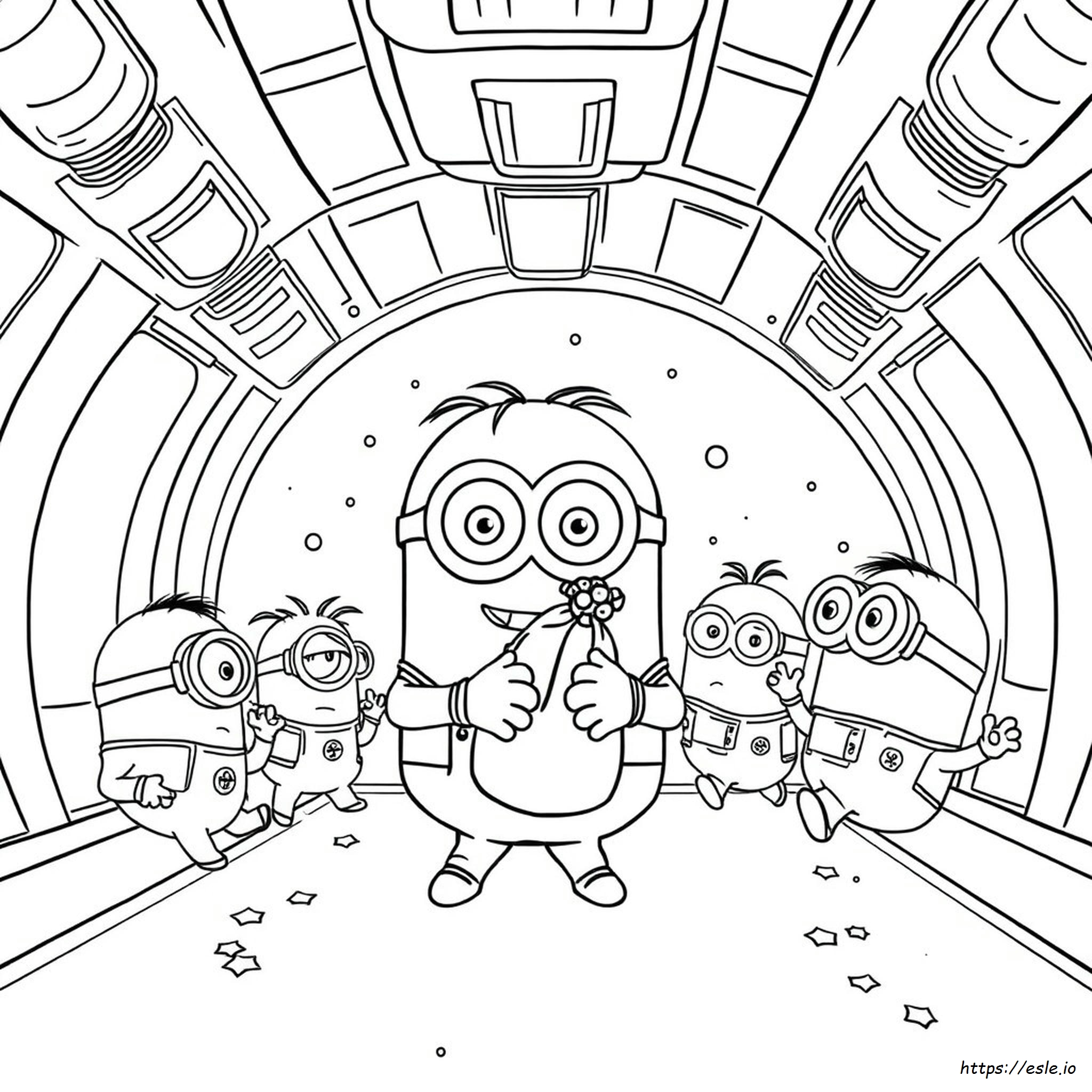 Minion Film Da Colorare