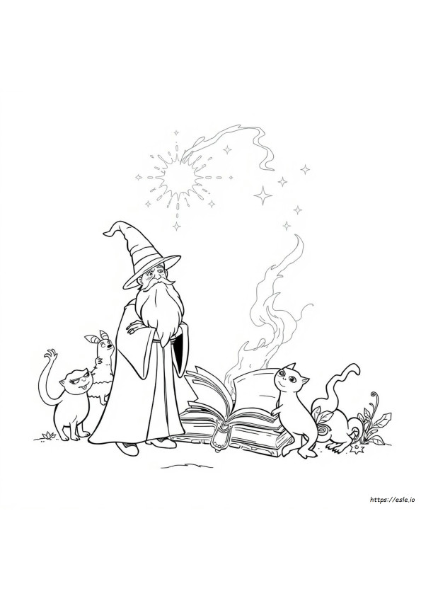 Spellbound Movie Coloring Pages