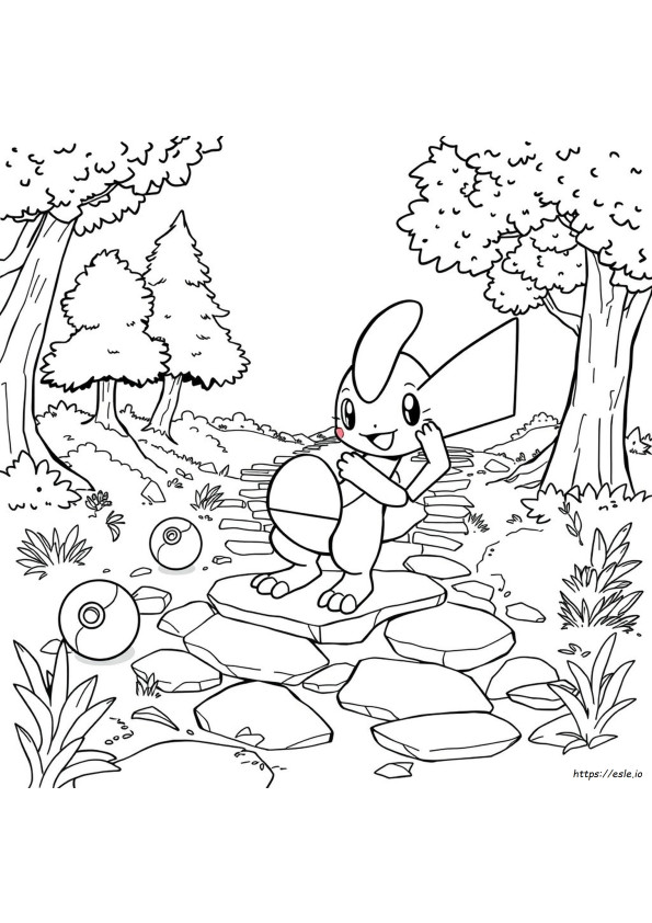 Machop Coloring Page