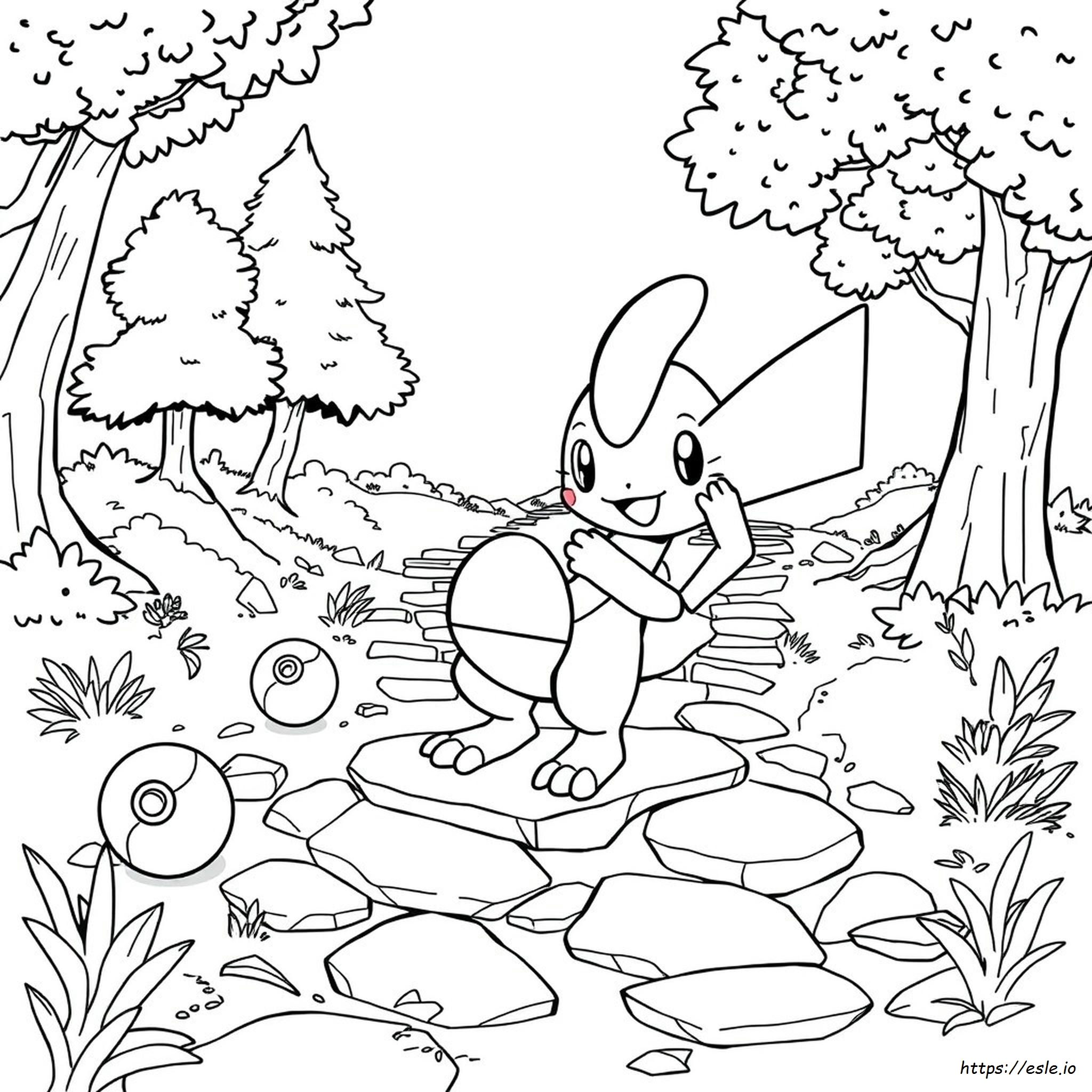 Machop Ausmalbilder