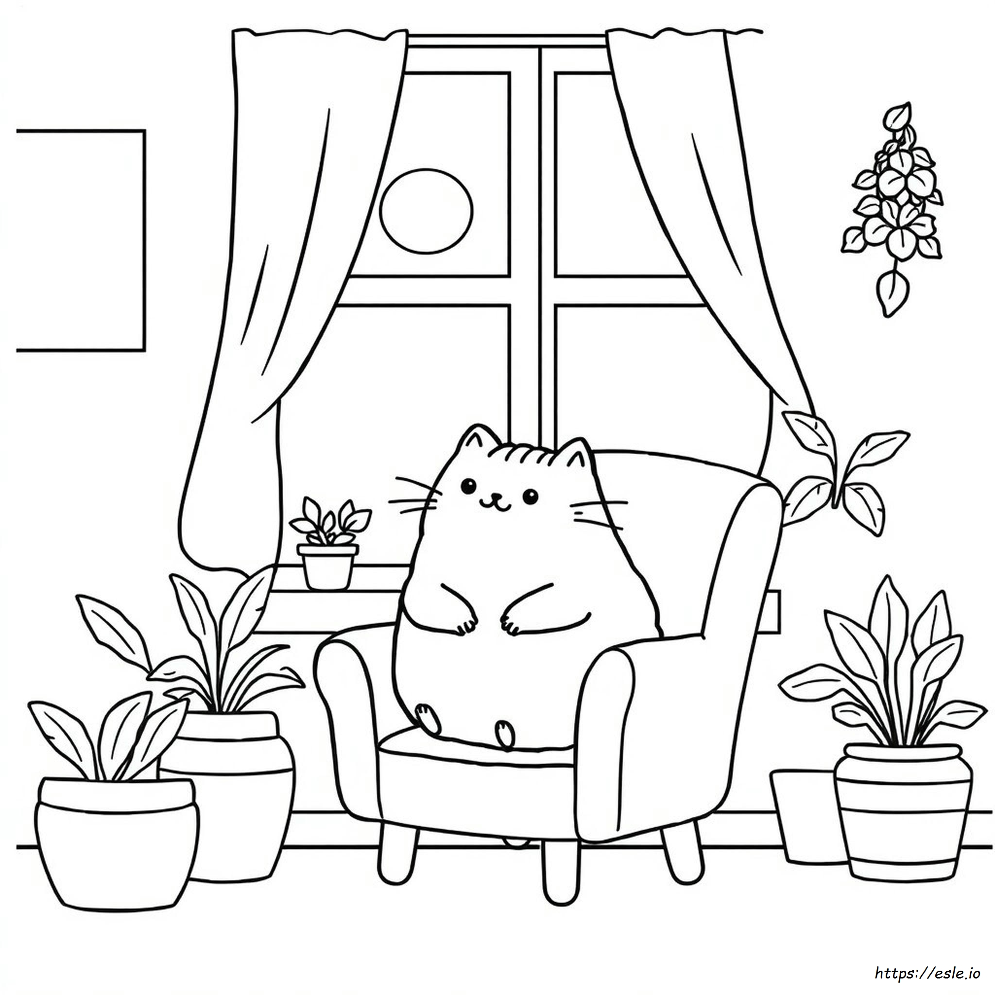 Pusheen Colouring Pages Printable