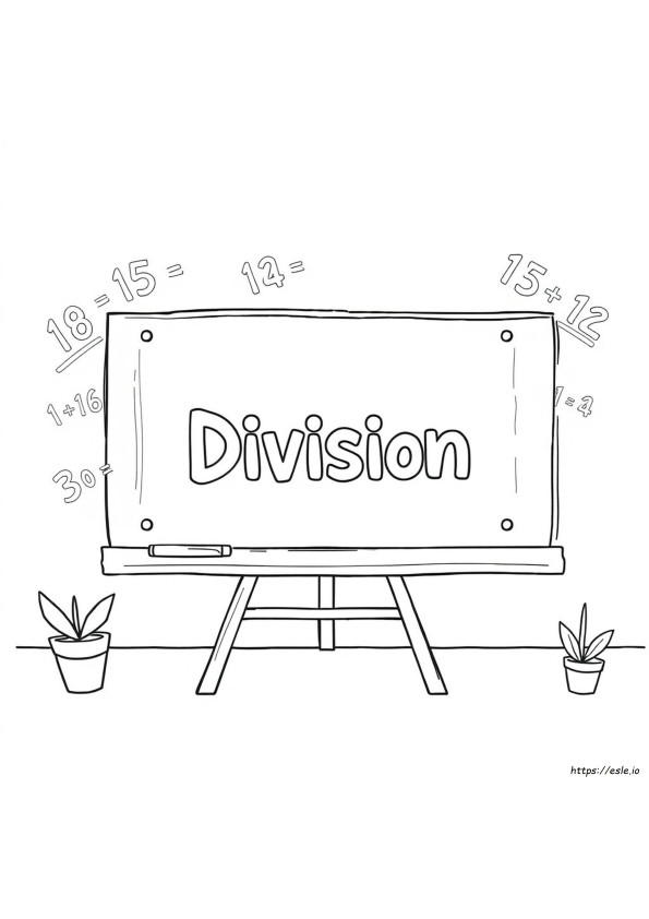 Division Colouring Sheets