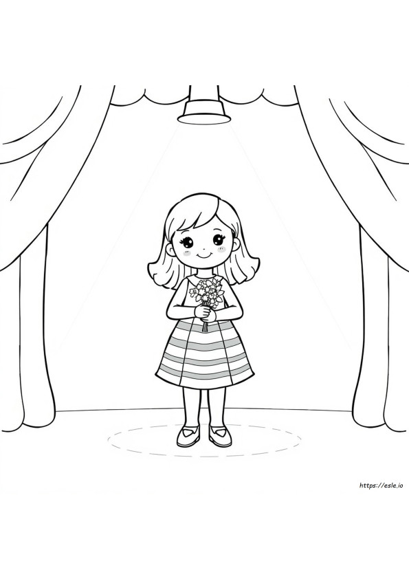 Cute Paper Doll Coloring Pages