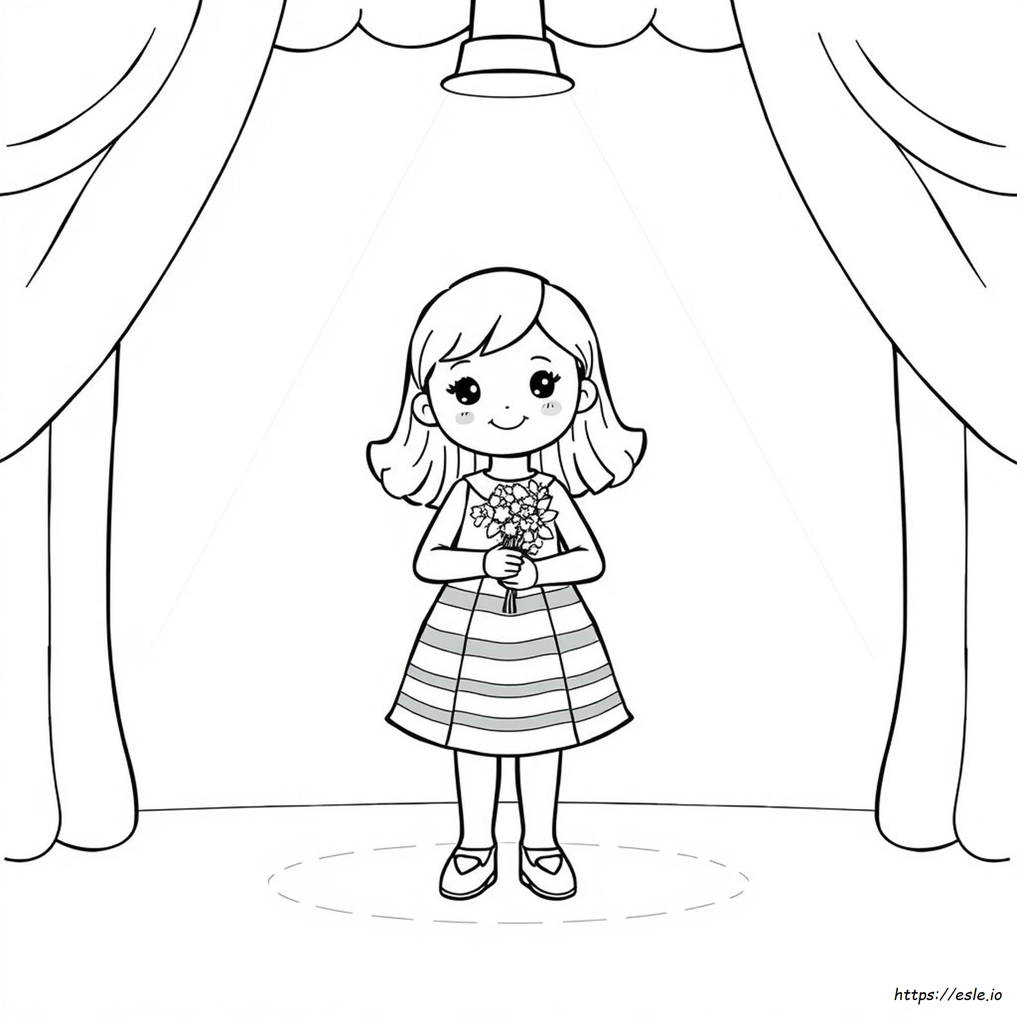 Cute Paper Doll Coloring Pages