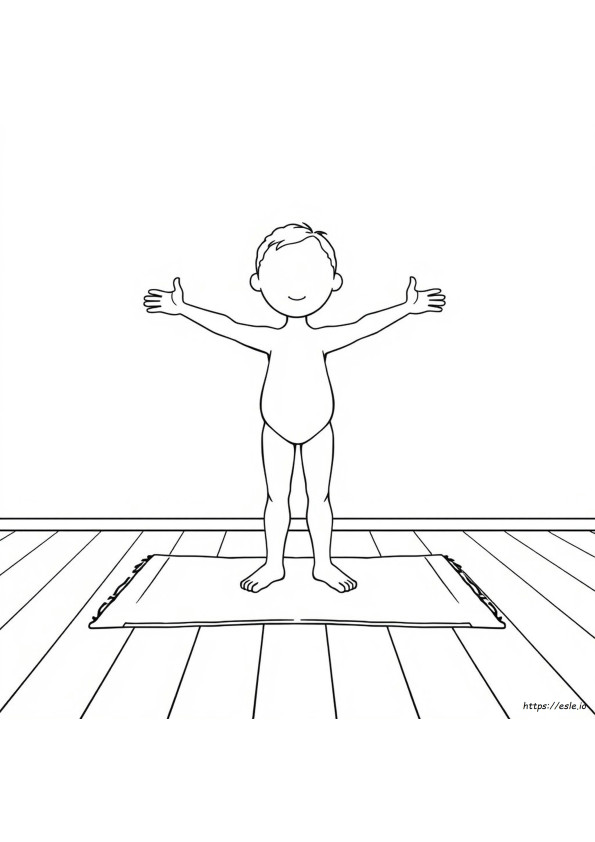 My Body Colouring Worksheet
