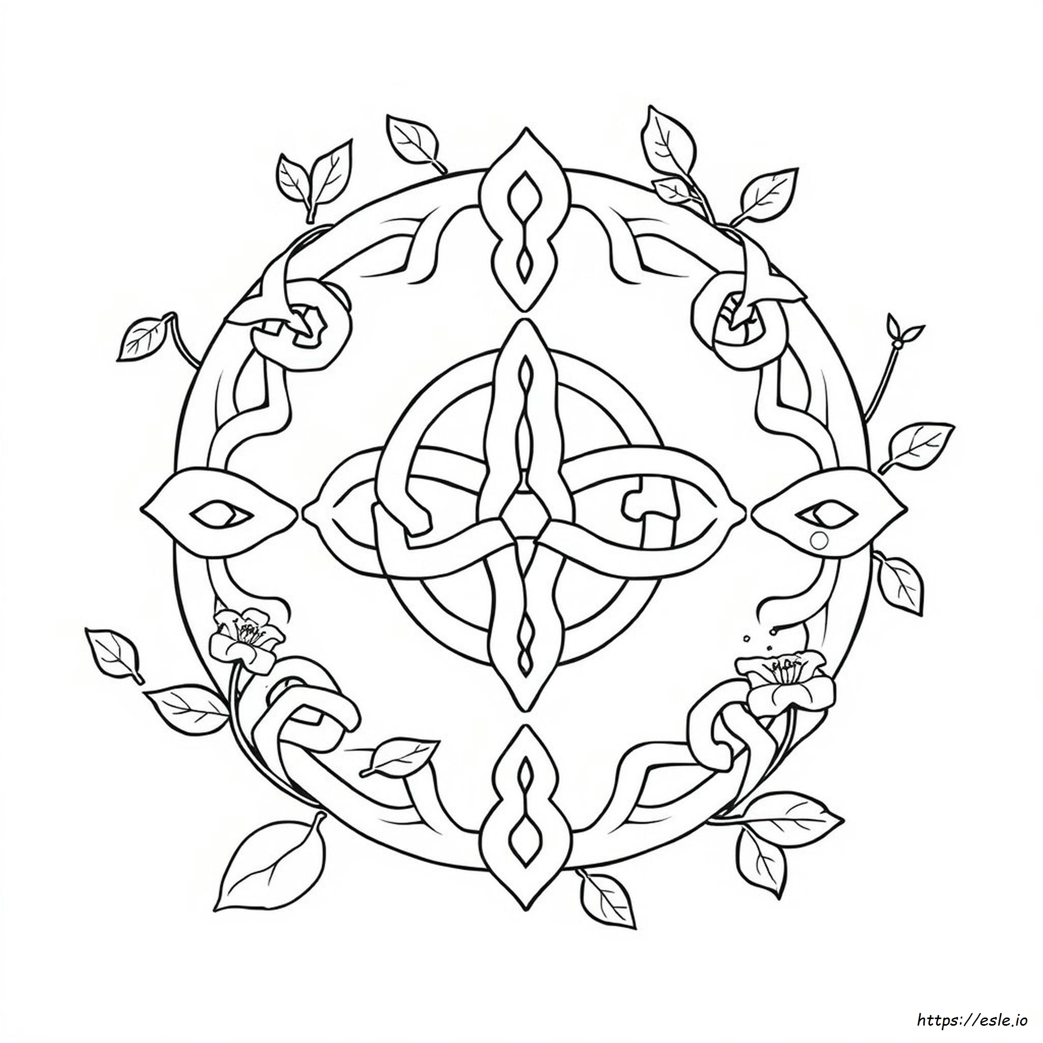 Ausmalbilder Heidnischer Symbole Zum Ausdrucken