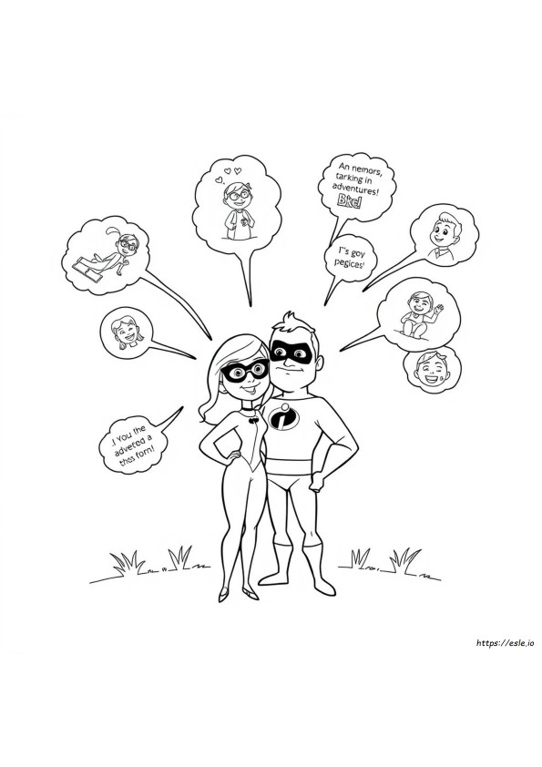 Inside Out Coloring Pages Printable