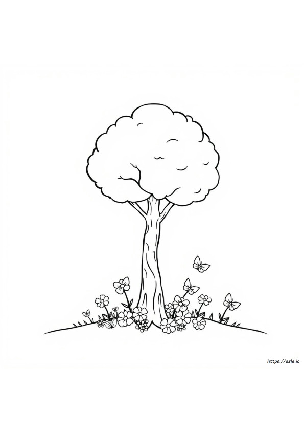 Semplici Disegni Da Colorare Della Natura