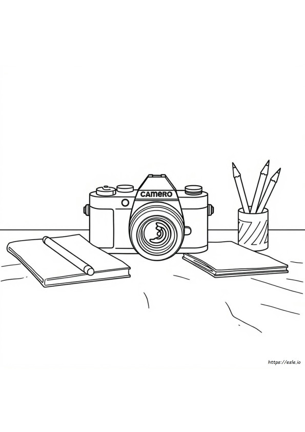 Camero Coloring Page