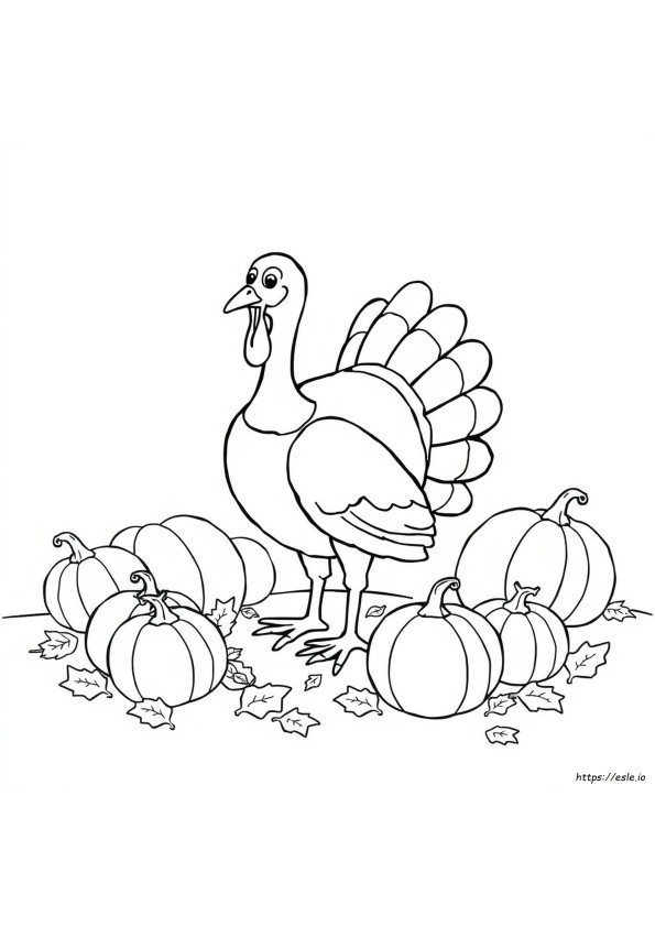 Free Printable Turkey Coloring Pages For Adults