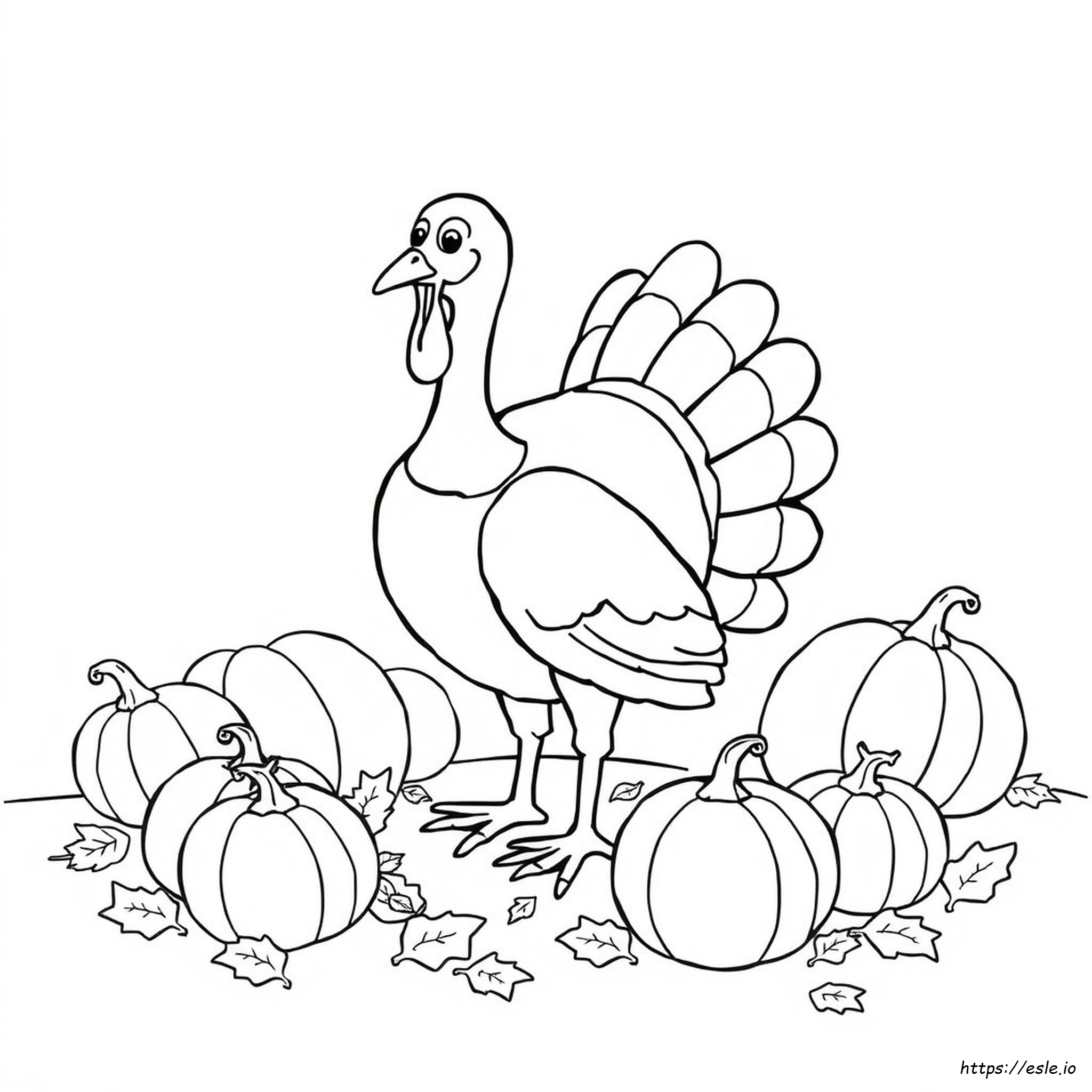Free Printable Turkey Coloring Pages For Adults