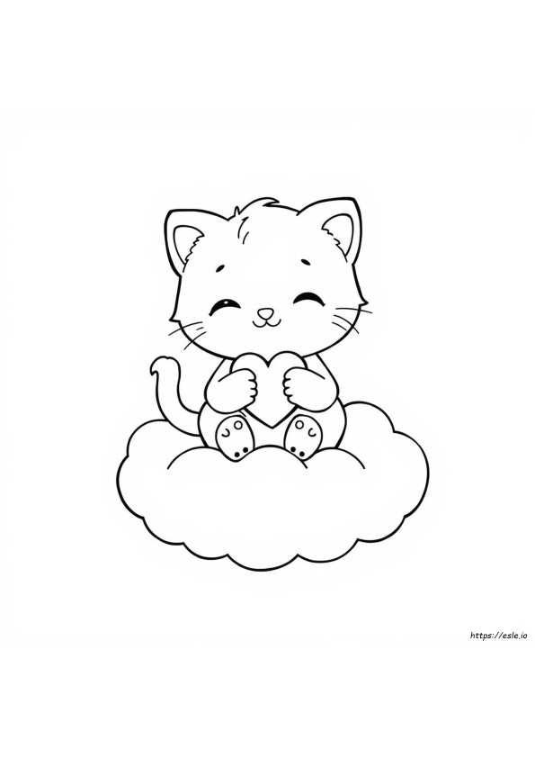 Kawaii Colouring Sheet