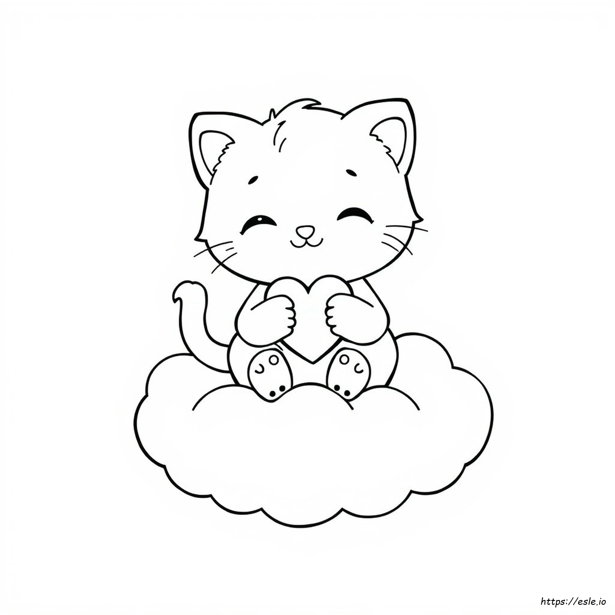 Kawaii Colouring Sheet