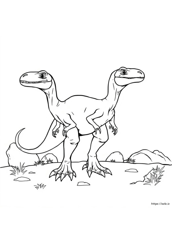 Deinonychus Värityskuva