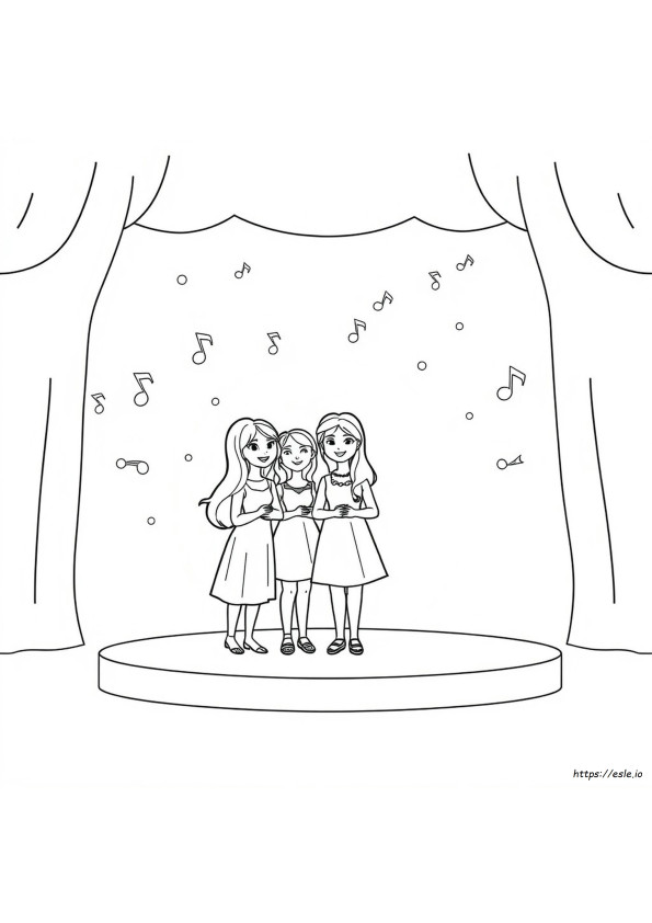 Haschak Sisters Disegni Da Colorare