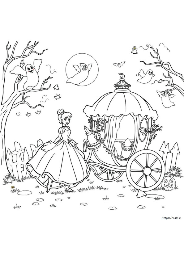 Disney Halloween Coloring Pages Pdf