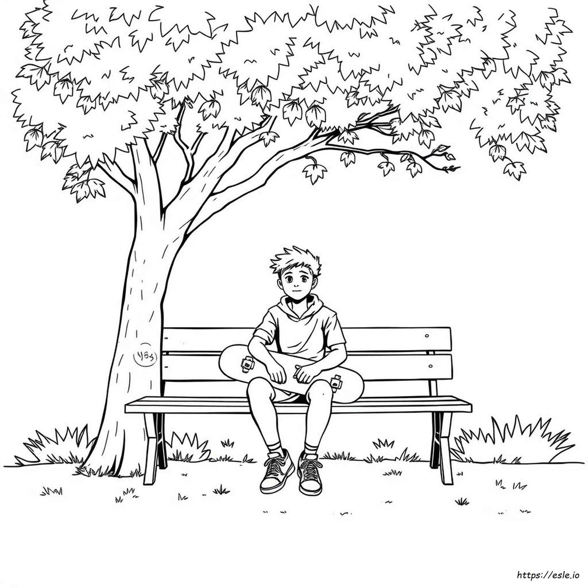 Teenage Coloring Pages