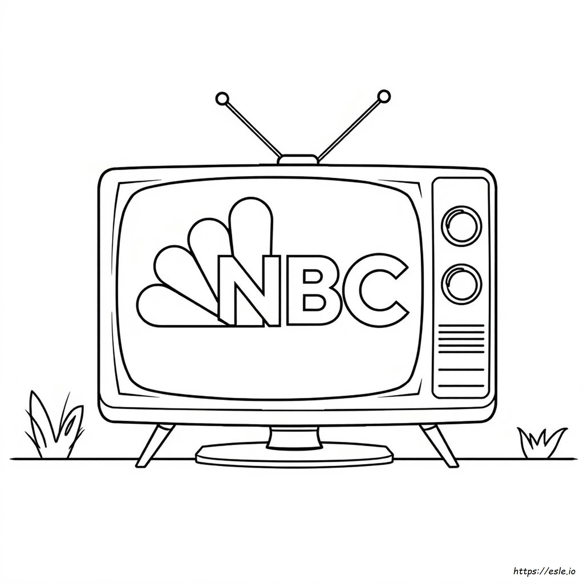 Pagina Para Colorear De Nbc