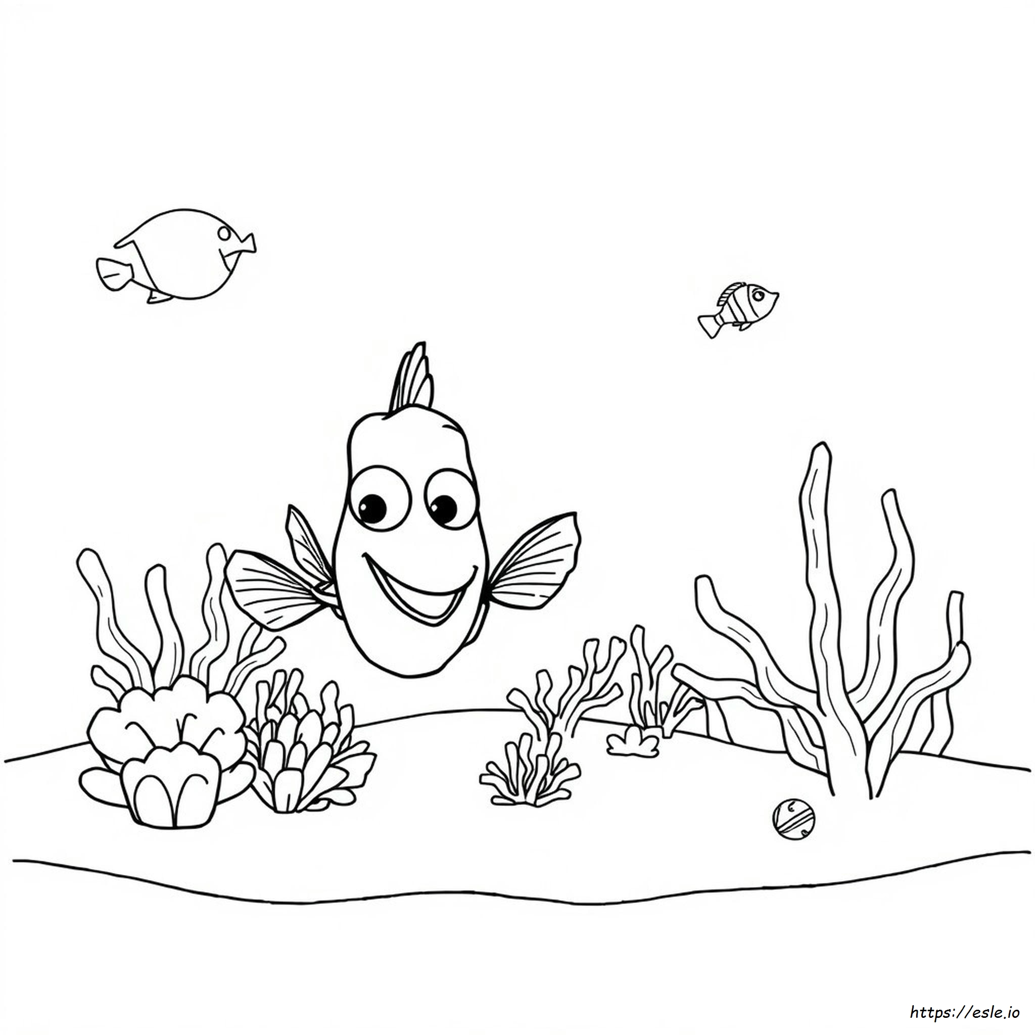Nemo Coloring Pages To Print