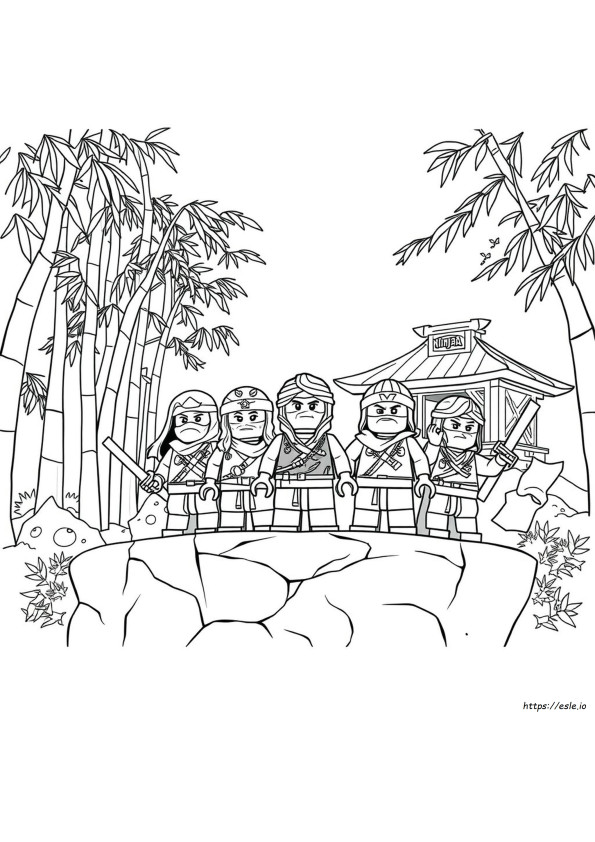 Disegni Da Colorare Ninjago Gratuiti