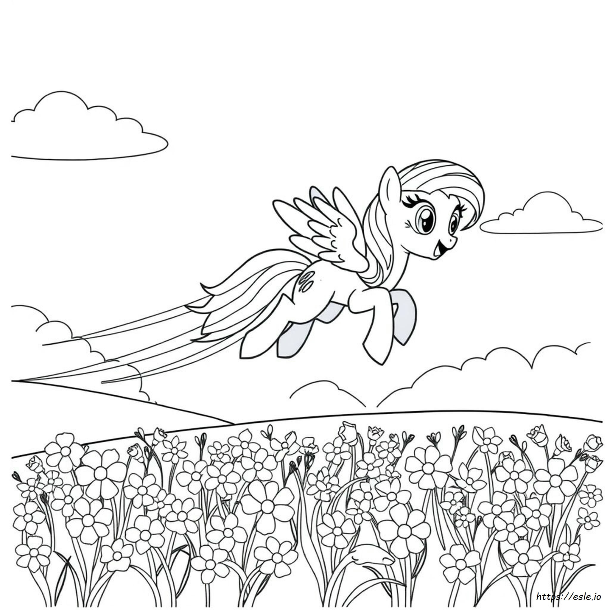 Rainbow Dash Coloring Pages Printable