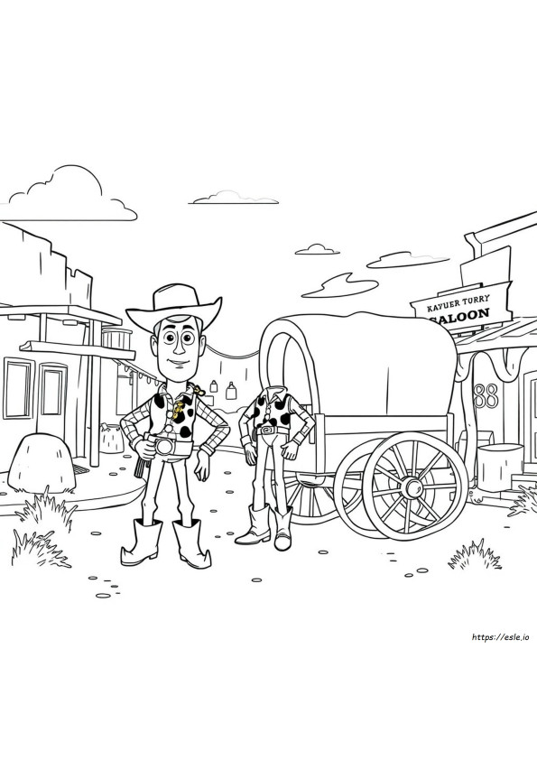 Woody Coloring