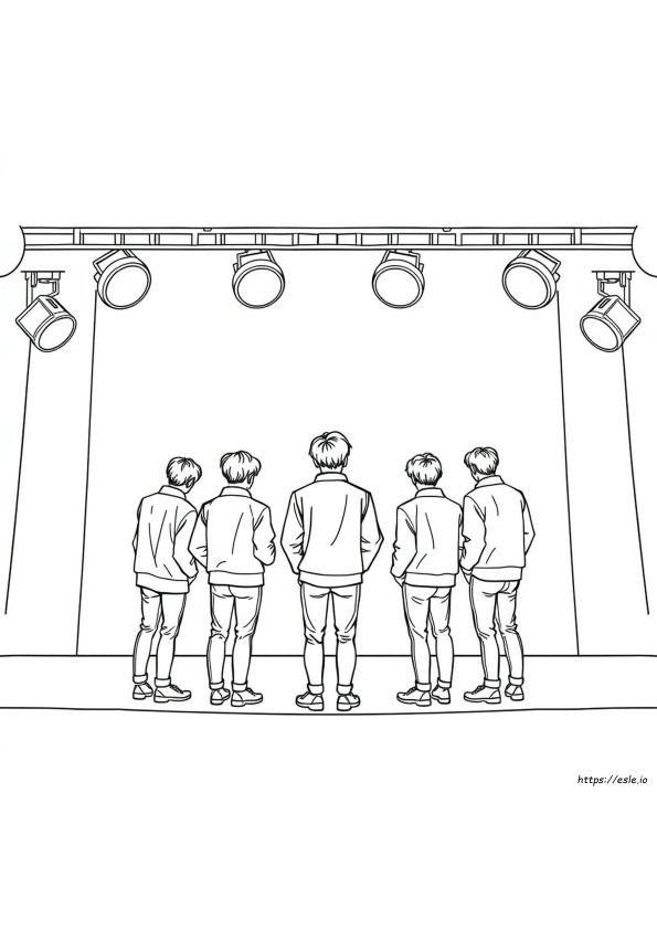 Rm Bts Disegni Da Colorare