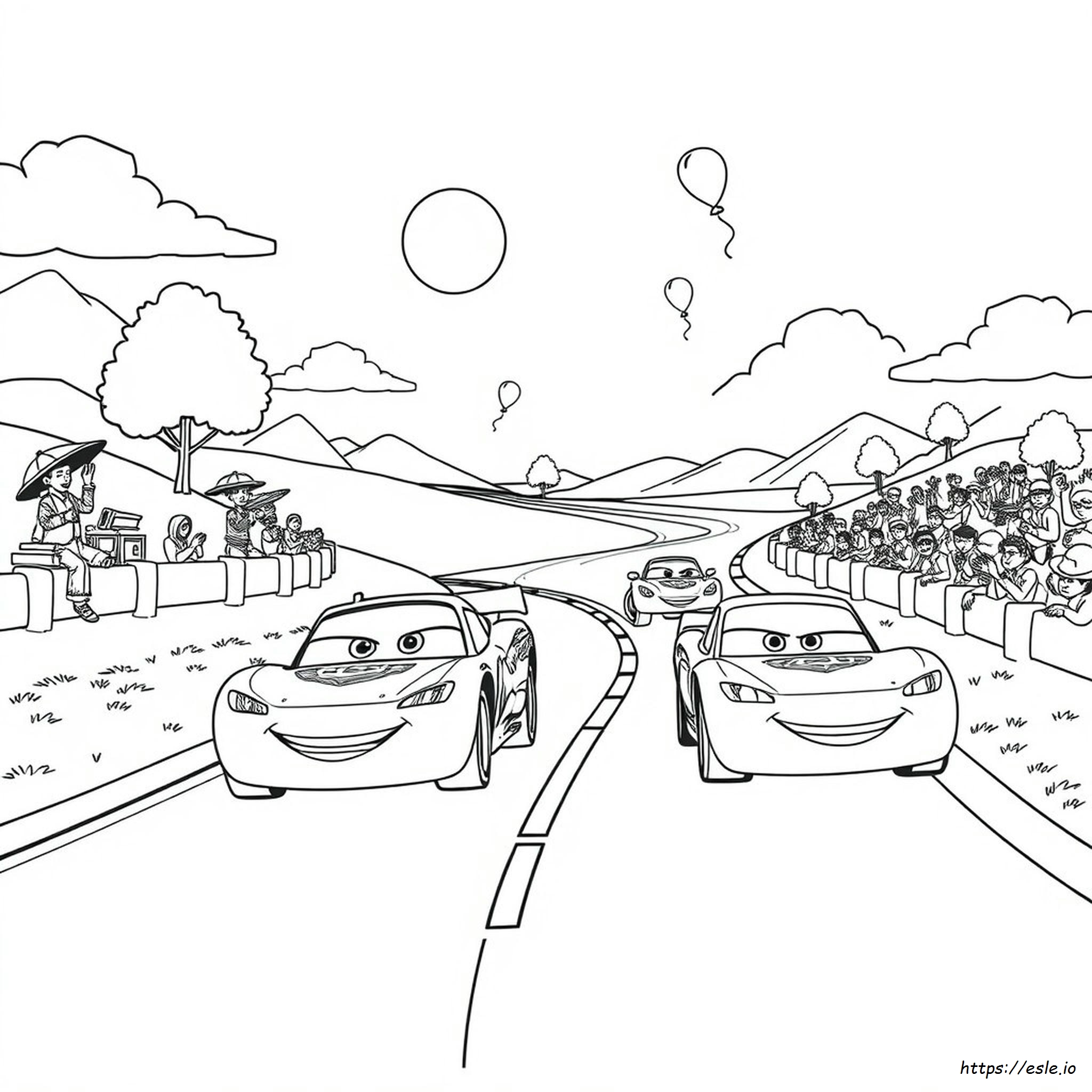 Disney Pixar Cars Coloring Pages