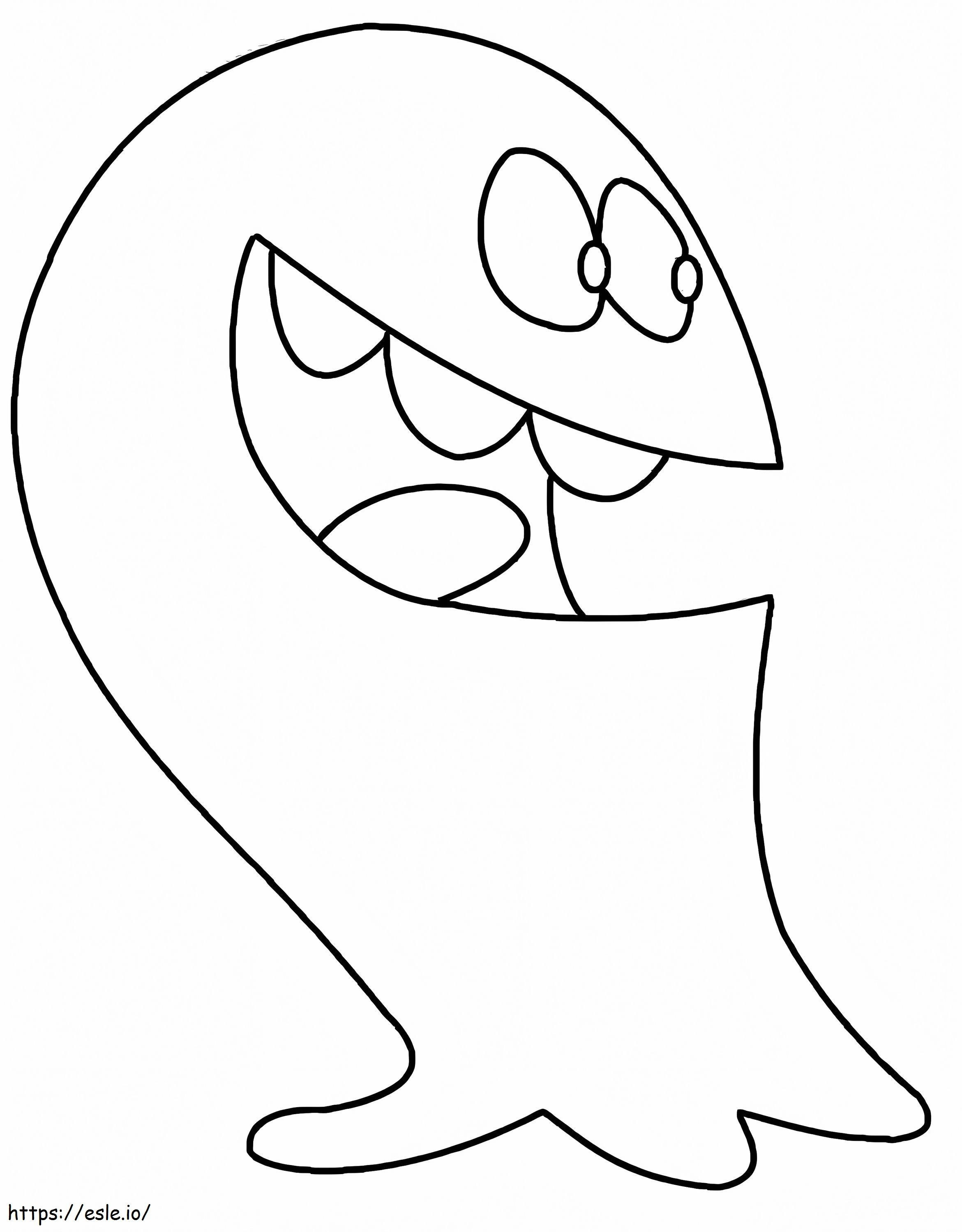 Lamps Smiling coloring page