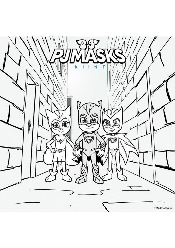 Pj Masks Schurken Kleurplaten